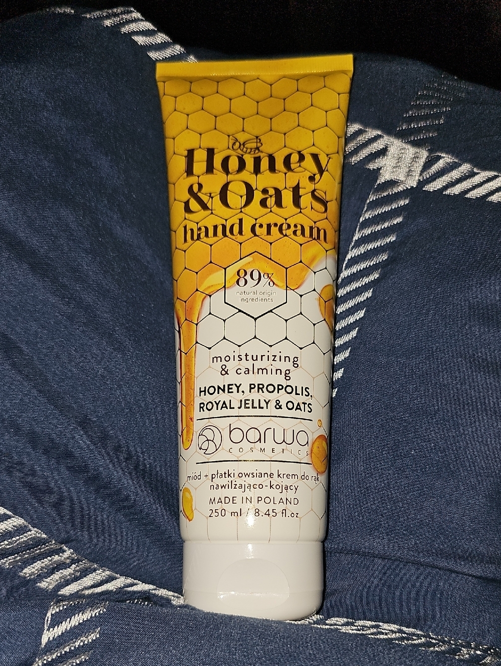 Honey & Oats Hand Cream - Moisturizing & Calming (Yellow)